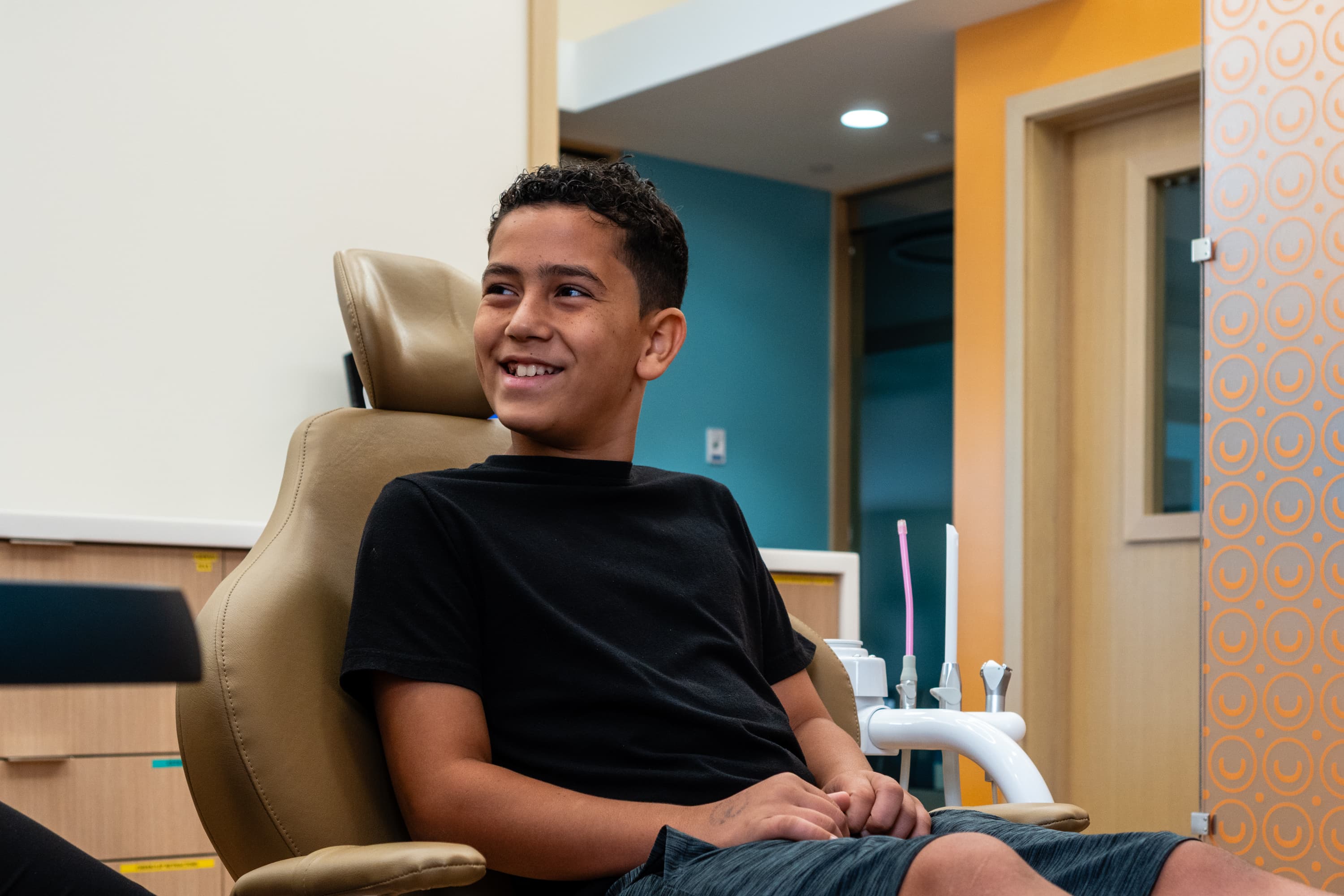 Caswell team member with patient