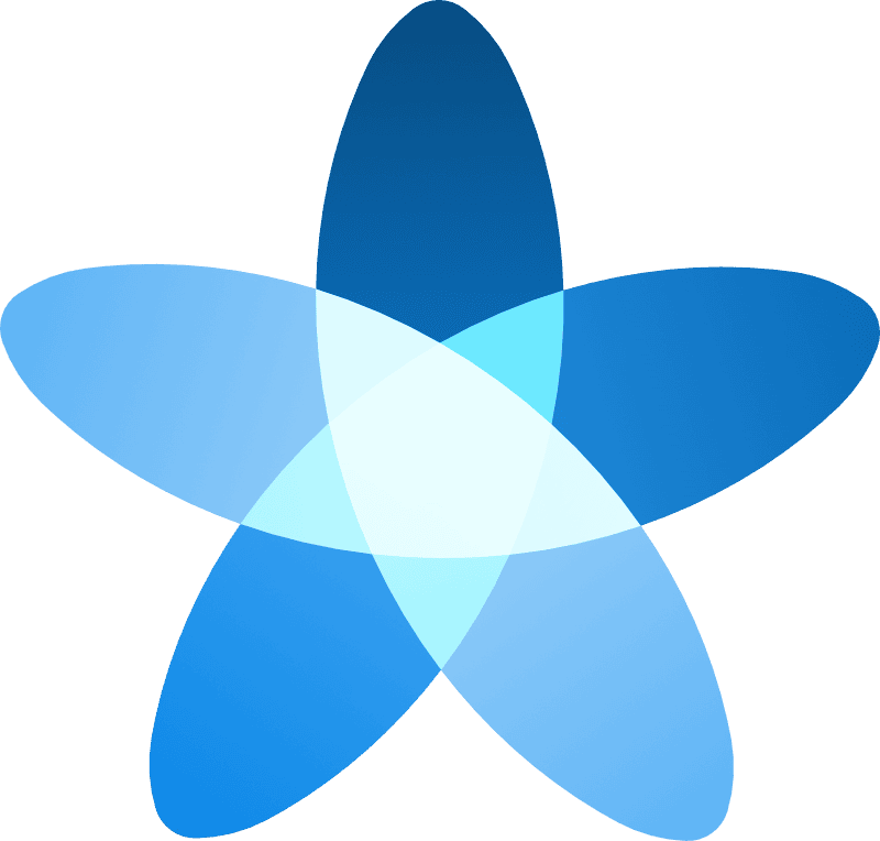 Blauer Stern