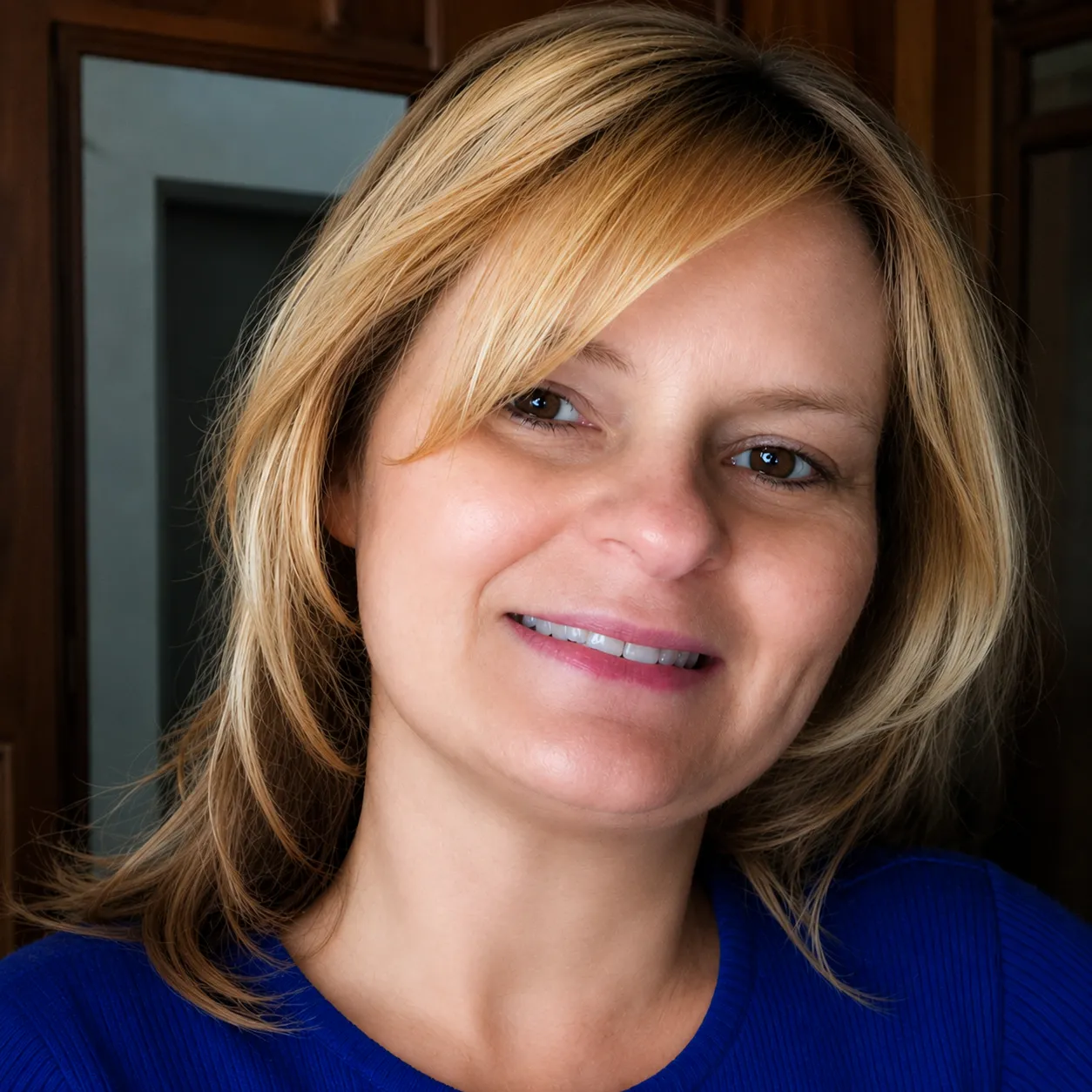 Portrait of Carla Donahue, Senior Director of Finance, Meetings & Incentives Worldwide