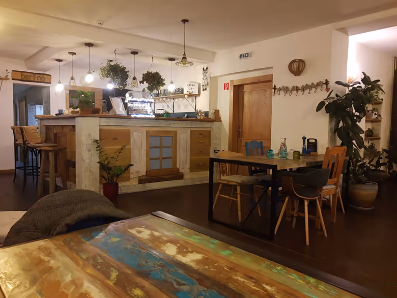 Bar at the accommodation place - Burina