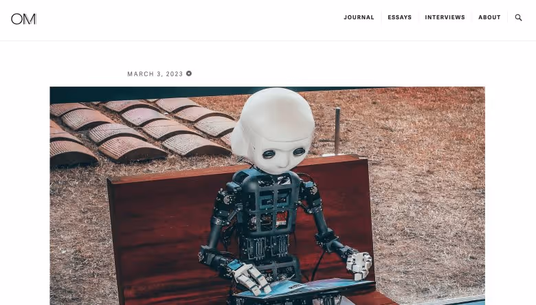 Om Malik website