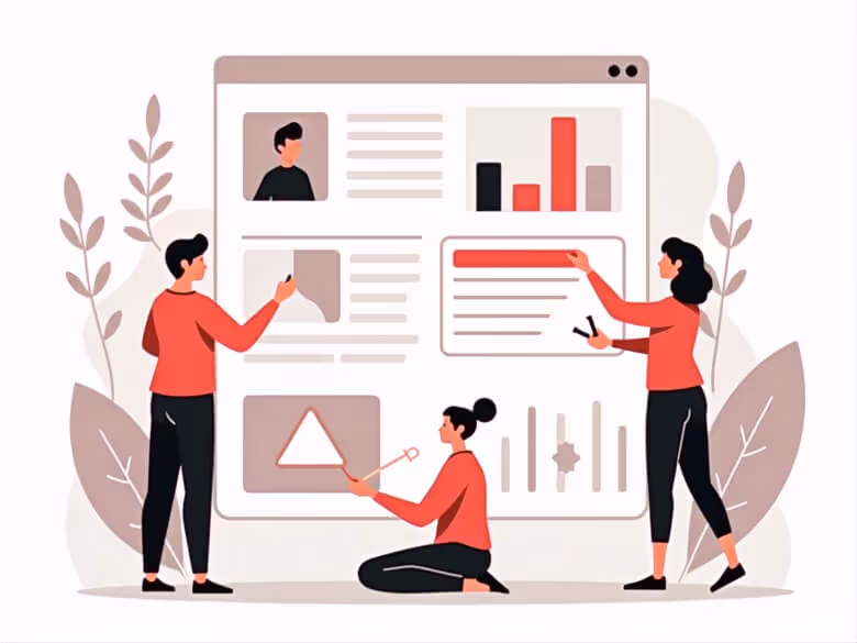 Website Maintenance Task UI Layout Updates