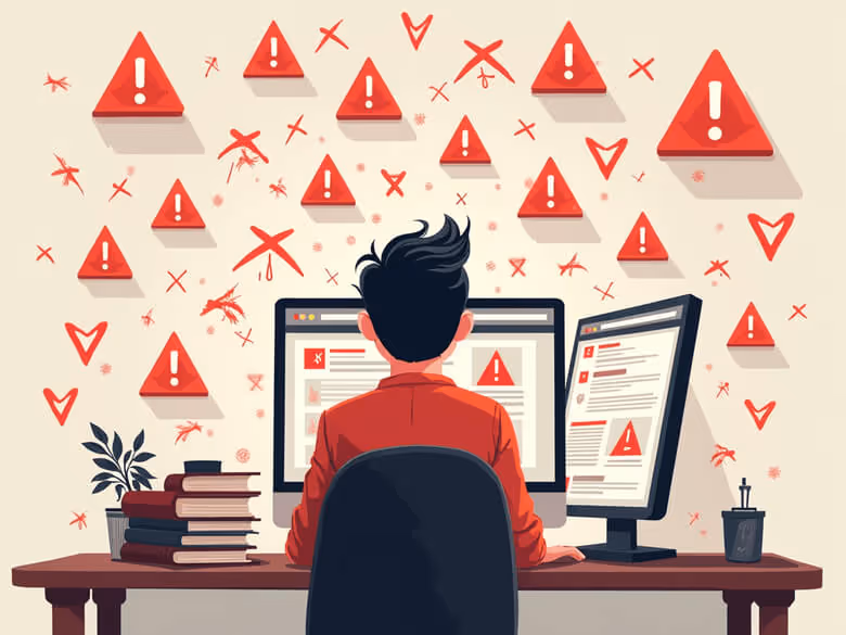Result of neglected regular website maintenance tasks.