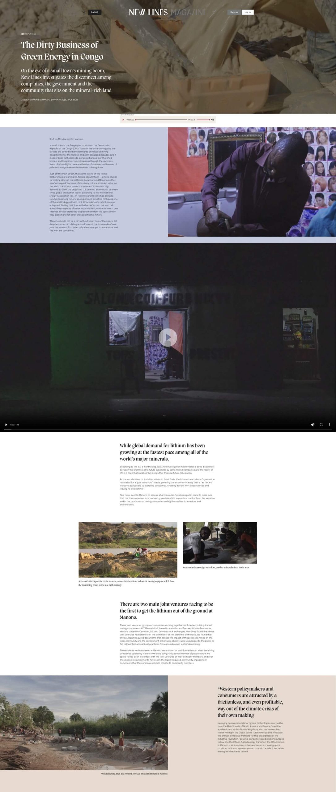 A screenshot showing a support for custom layout article.