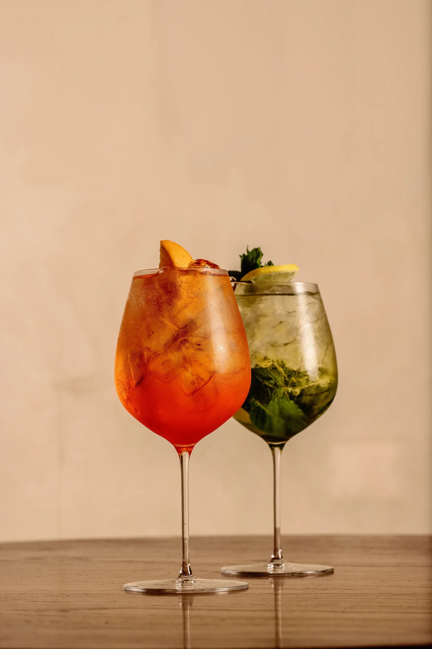 Spritz cocktails