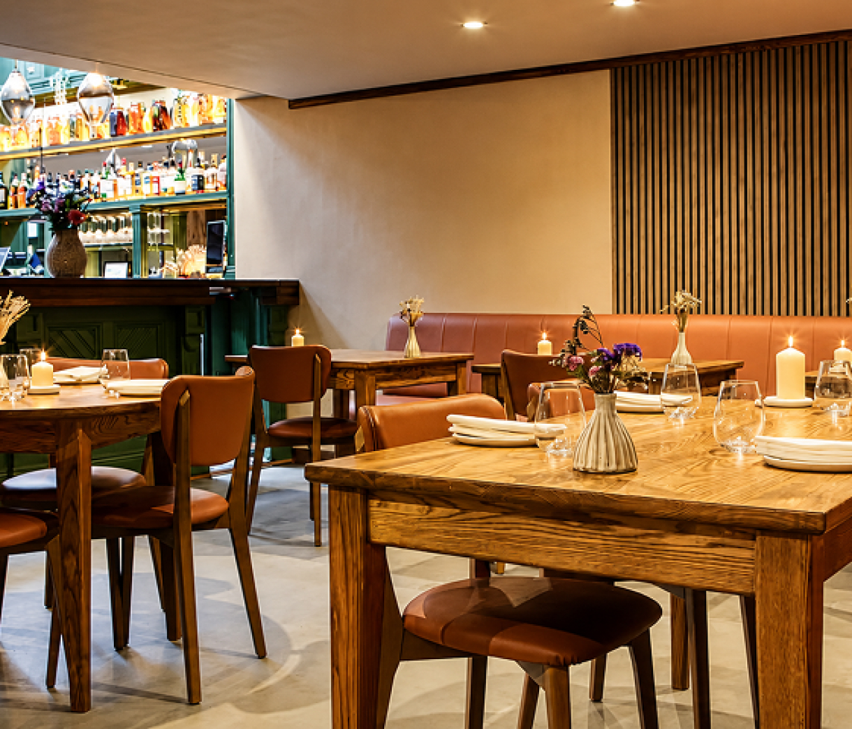 The dining room at Neighbourhood Naas