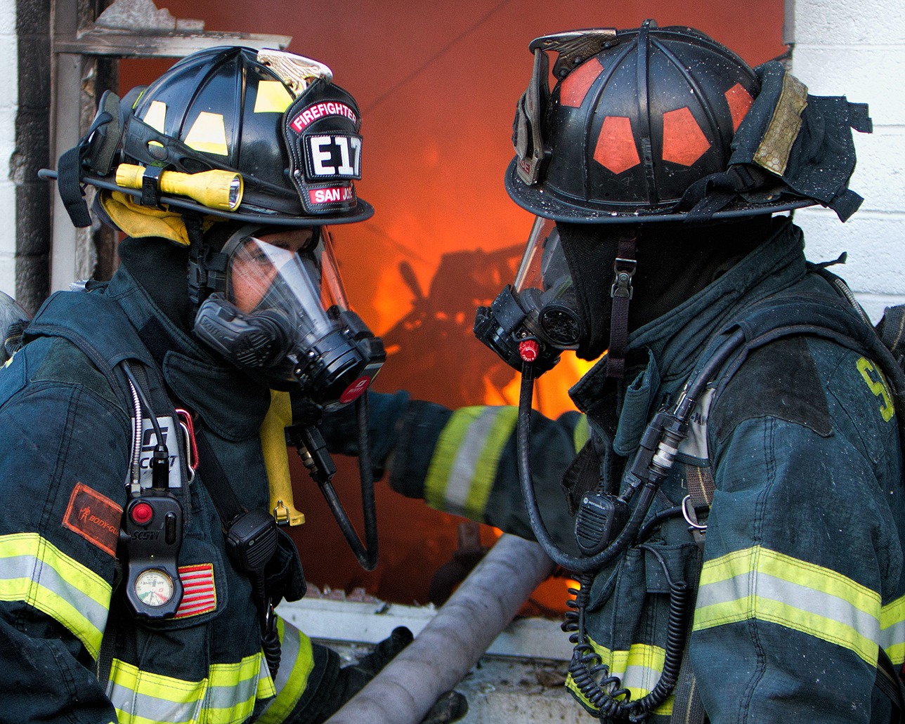 San Jose Firefighters community photo featured on the homepage