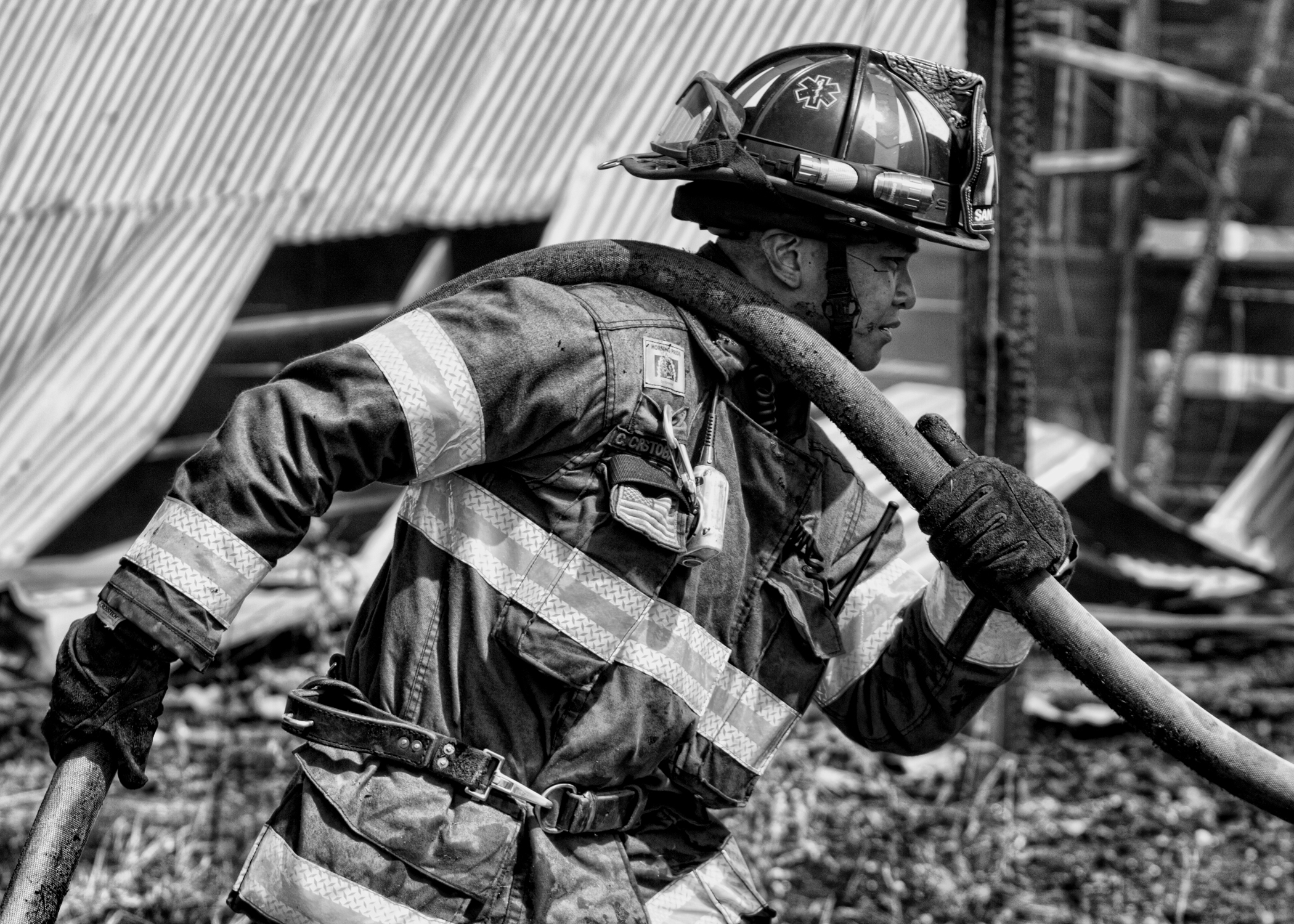 San Jose Firefighters on duty, featured in the homepage hero image