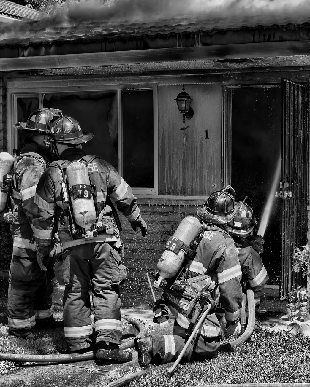 San Jose Firefighters photo from the union's history