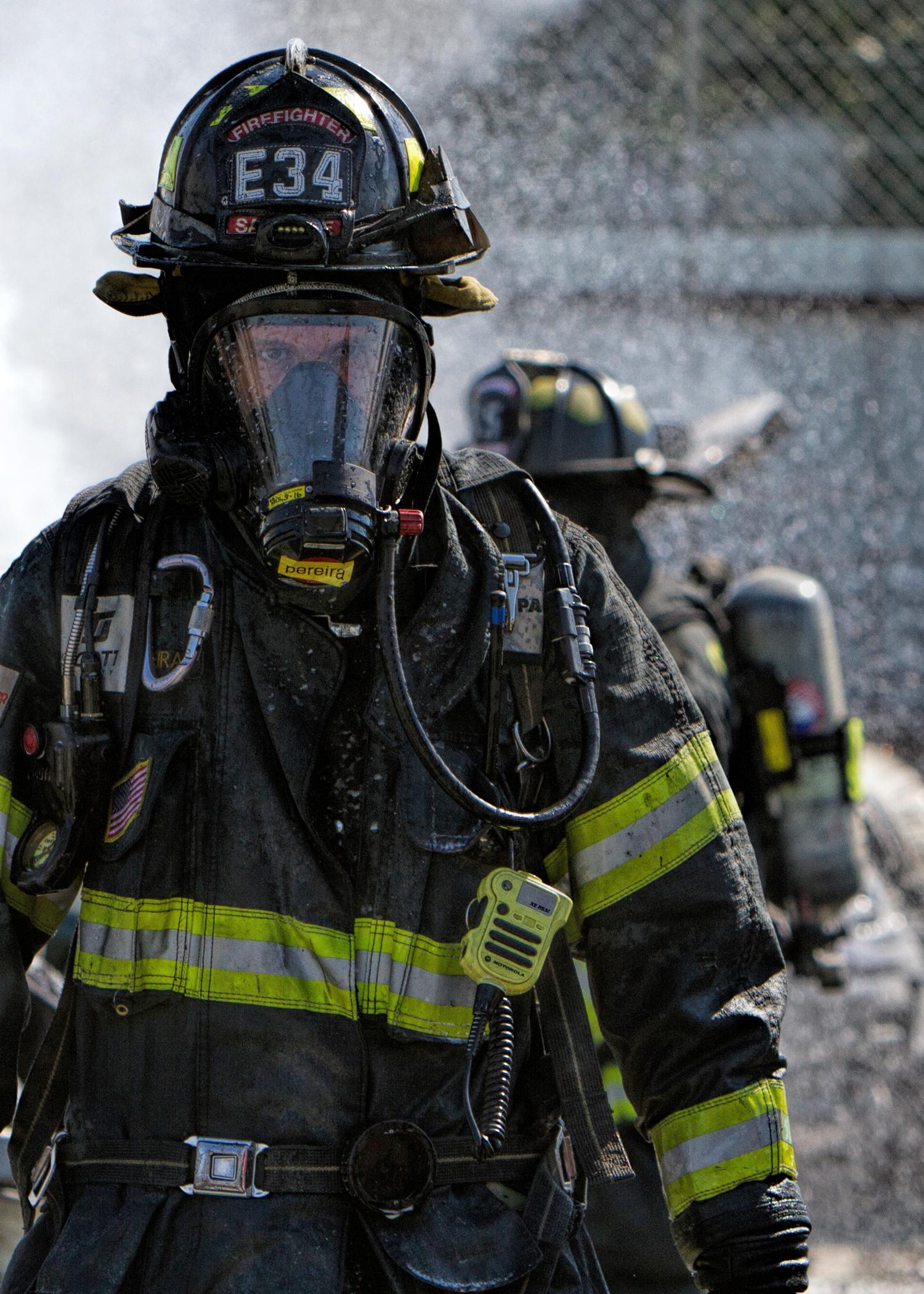 San Jose Firefighters photo featured in the homepage image slider