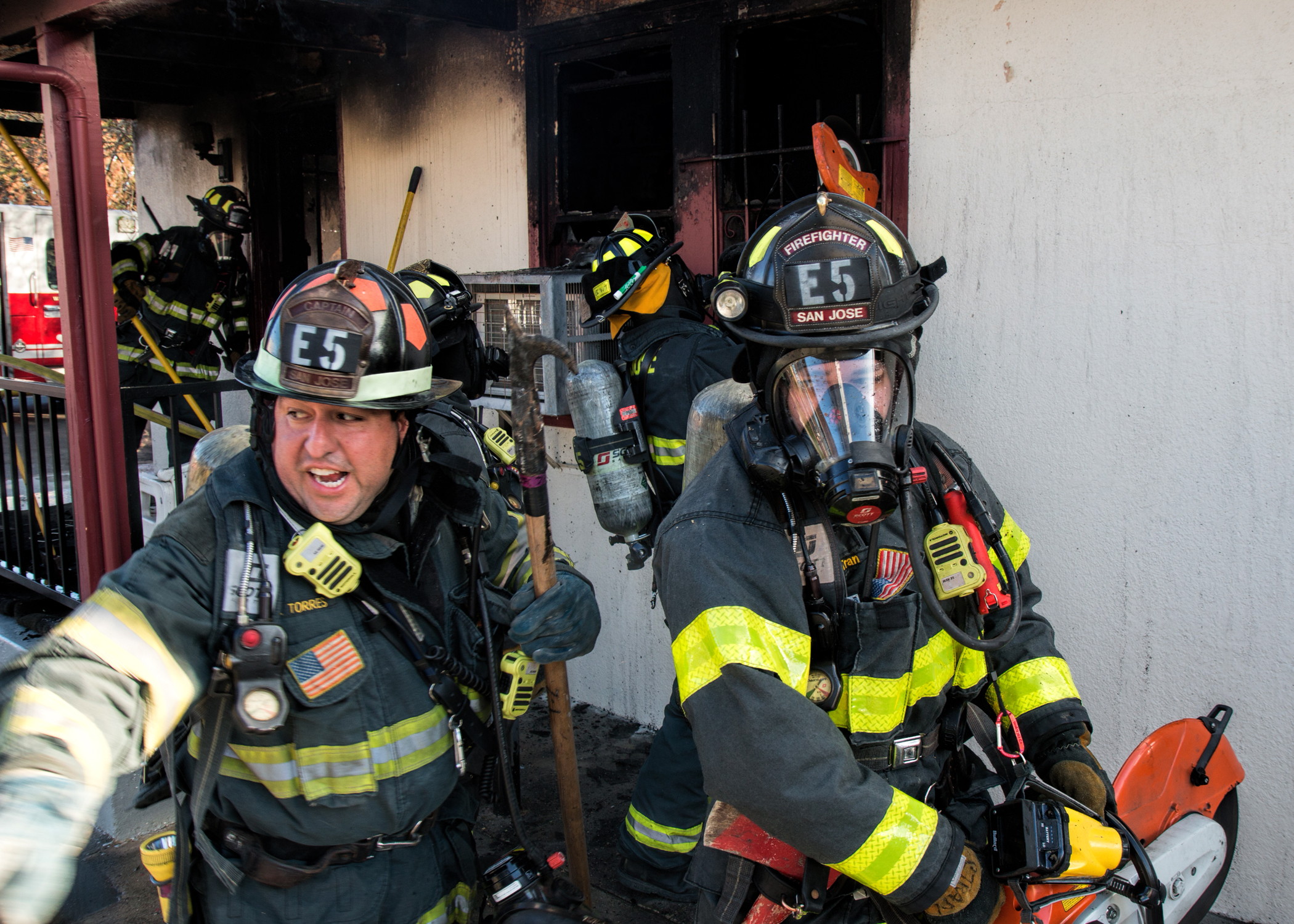 San Jose Firefighters, IAFF Local 230, members representing the union