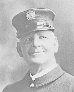 Portrait of Fire Captain George Welch, honored on the Line of Duty Death Memorial