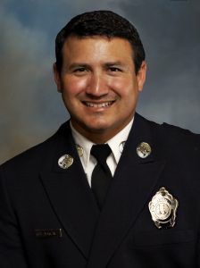 Portrait of Fire Captain Jose Martinez, honored on the Line of Duty Death Memorial