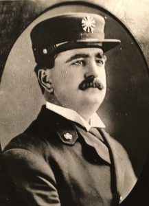 Portrait of Fire Chief Richard F. Brown, honored on the Line of Duty Death Memorial