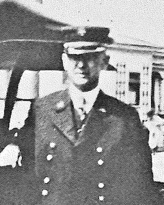 Portrait of Fire Chief Herman W. Hobson, honored on the Line of Duty Death Memorial