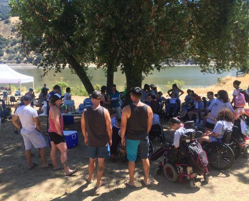 San Jose Firefighters hosting Day on the Lake boating activities at Coyote Lake