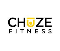 Chuze Fitness wordmark logo with a stylized yellow 'U' inside the name.