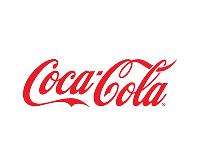 Coca-Cola brand logo in red script on a transparent background.