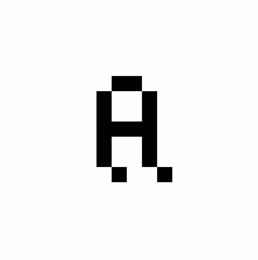 LazyType Font - Letter A in Bert
