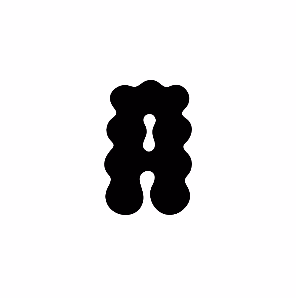 LazyType Font - Letter A in Dewey