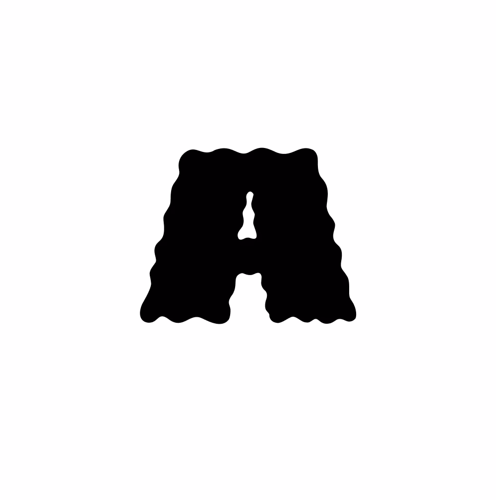 LazyType Font - Letter A in Richie