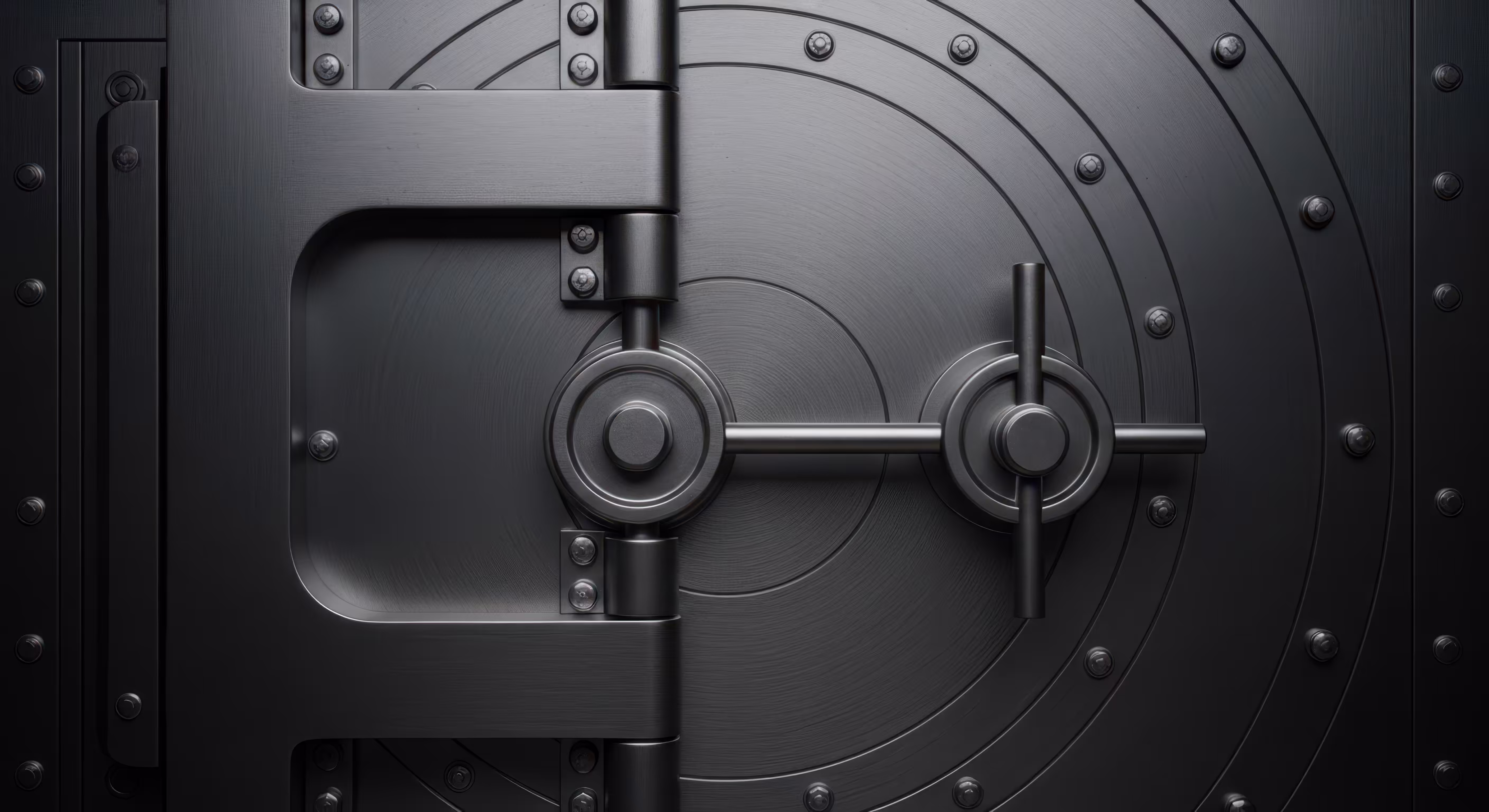 A large vault door
