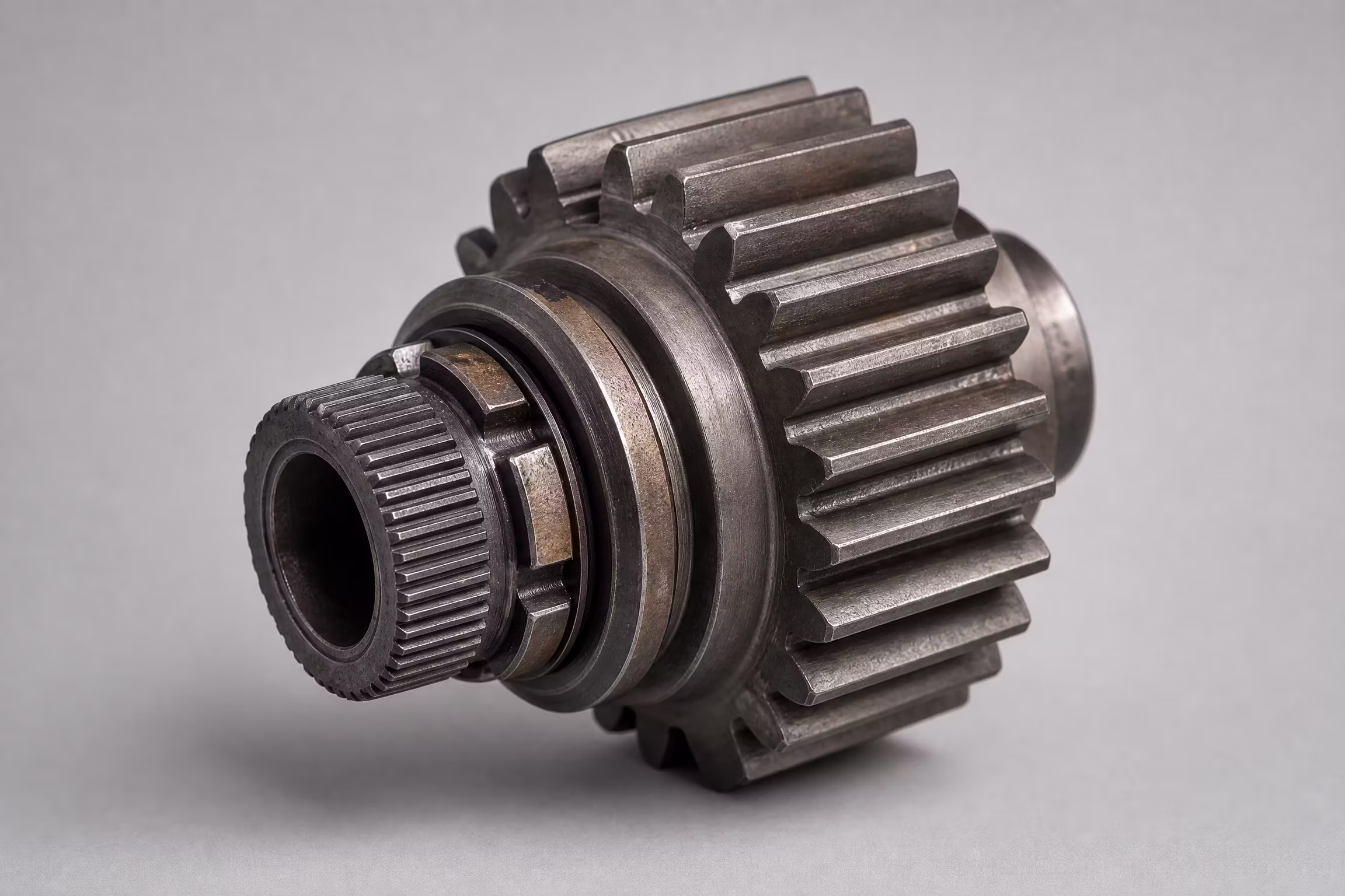 A old gear from a elevator mechanism 