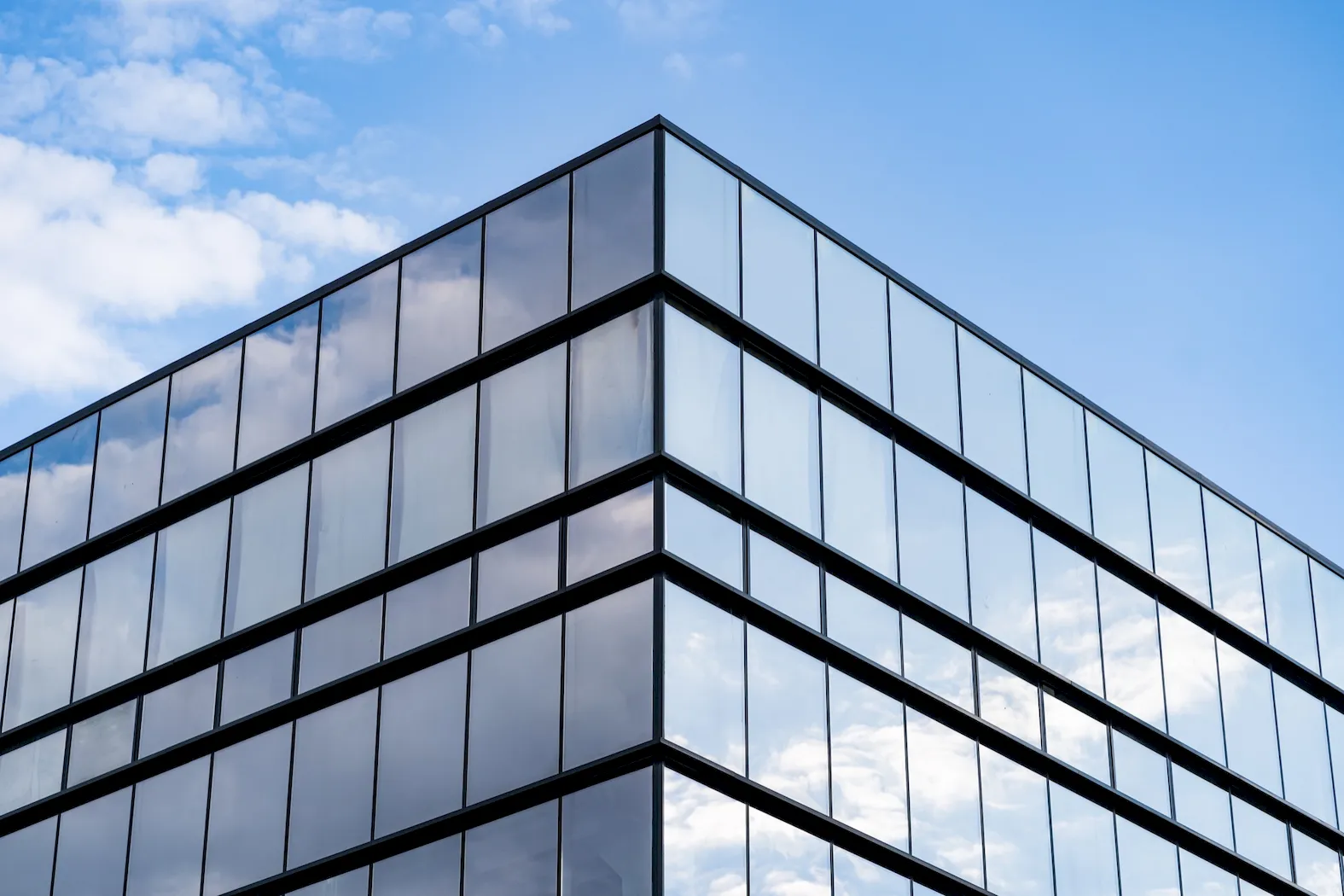 Modern commercial office building exterior