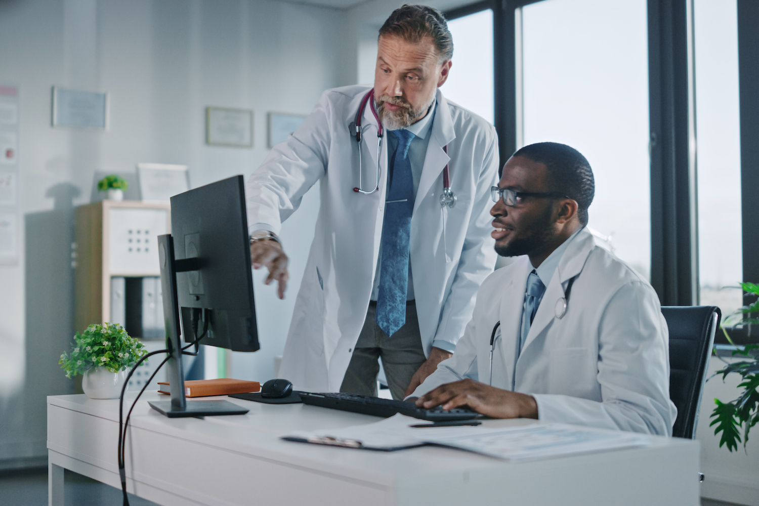 Implementing AI to Improve Electronic Medical Records
