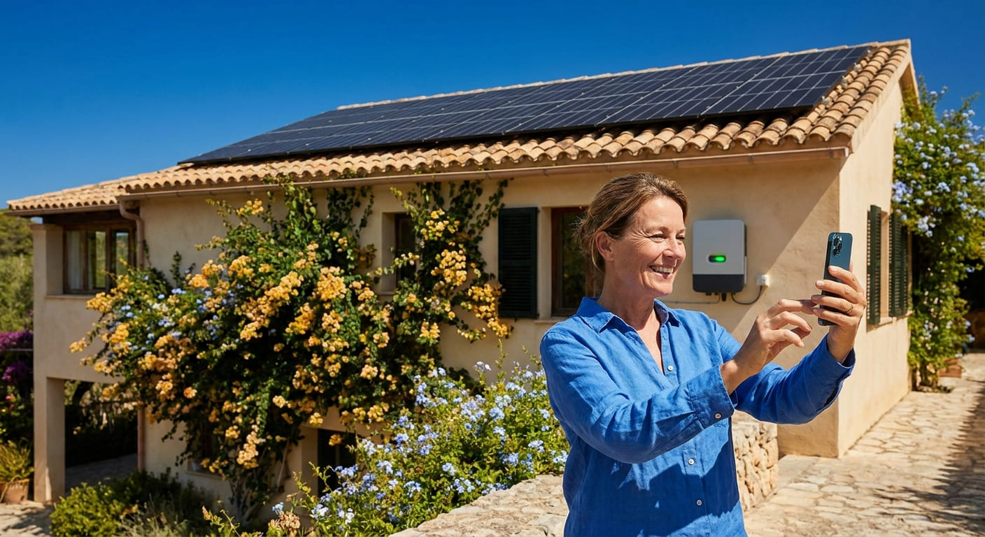 Installation de panneaux solaires sur une maison individuelle