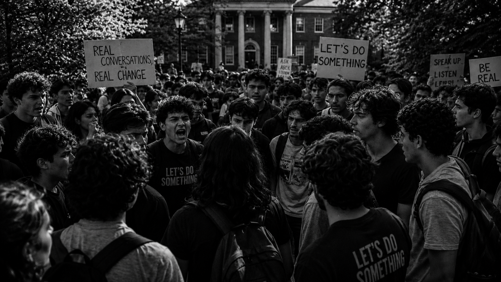Let's Do Something campus media in action