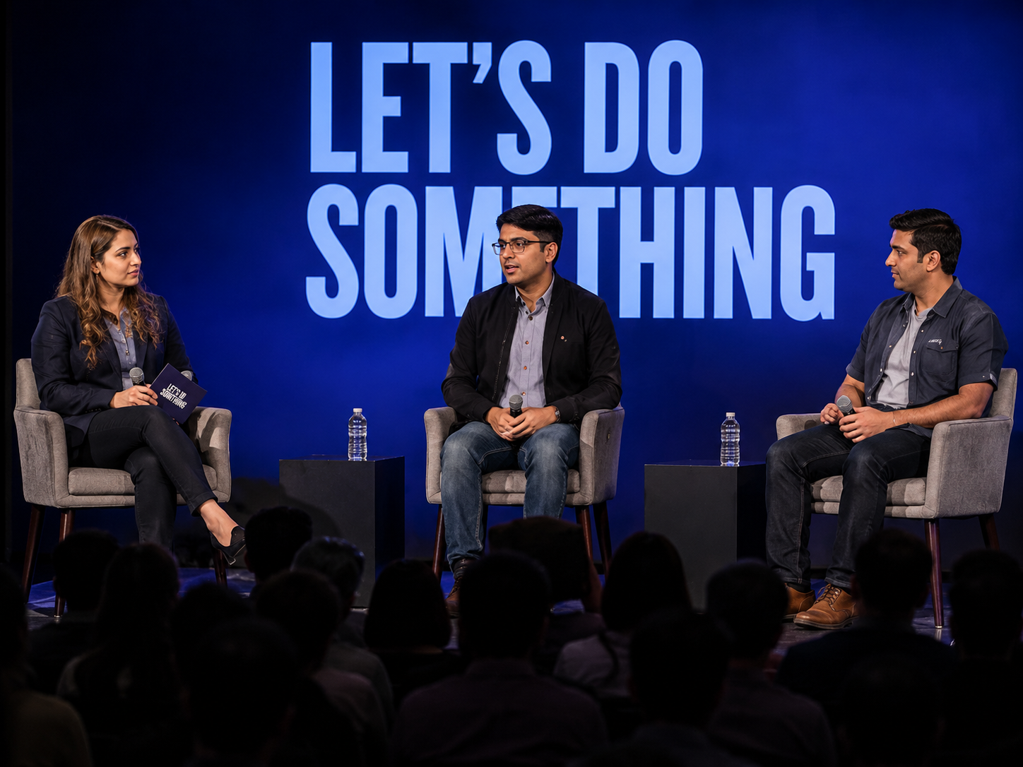 On-stage debate between leading voices