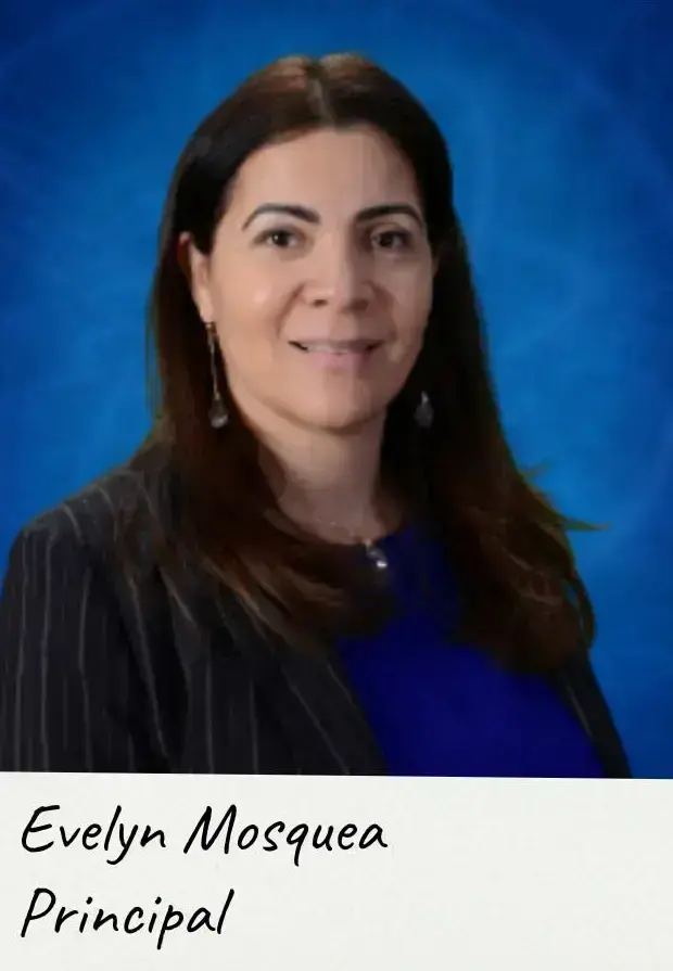 Principal Evelyn Mosquea official school portrait