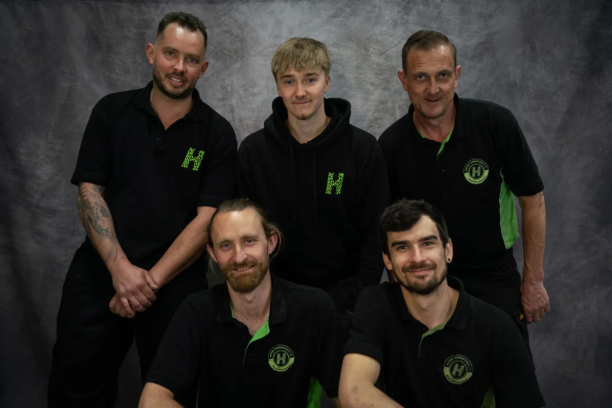 Workshop team portait
