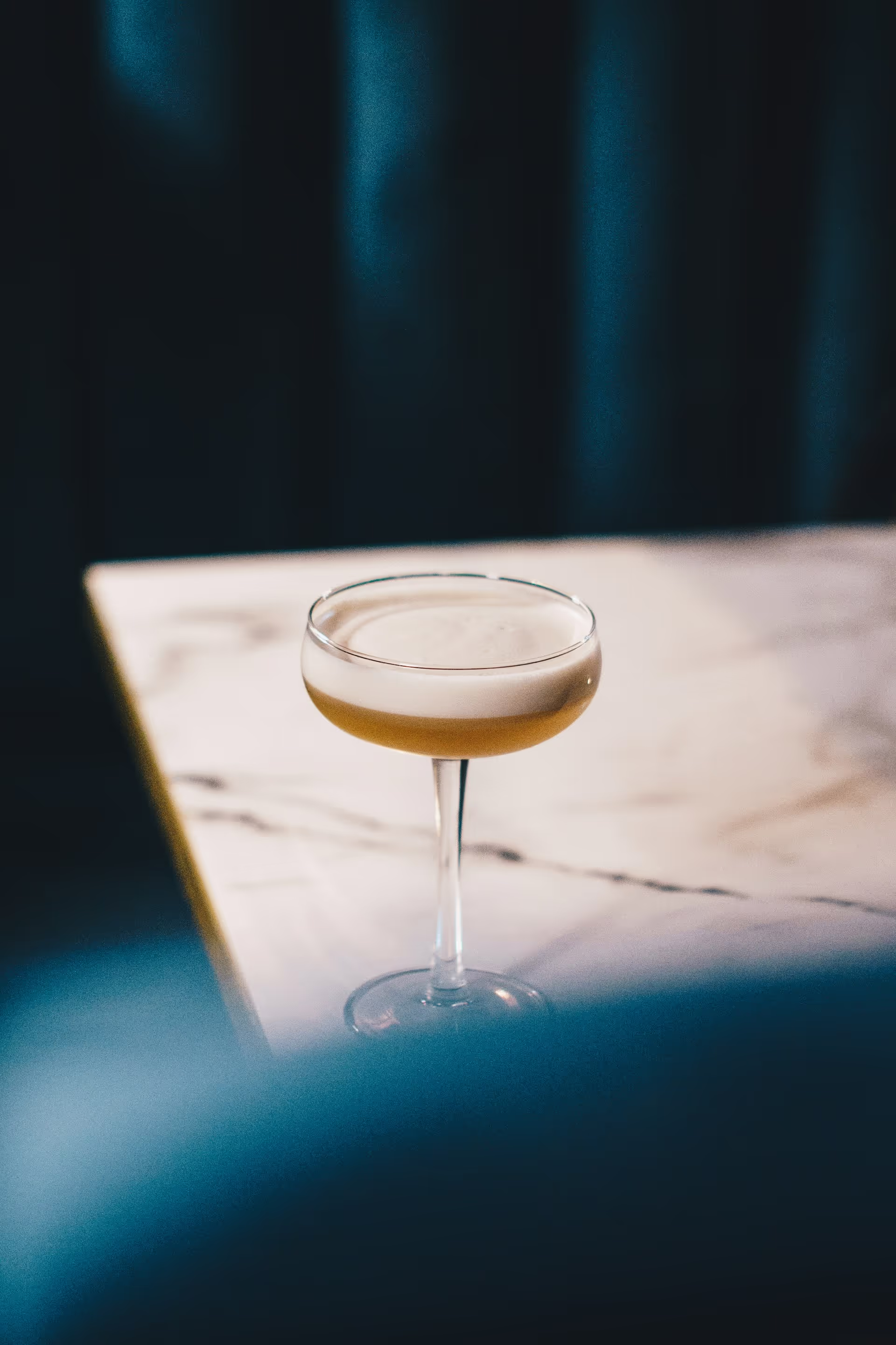 Drink on a table