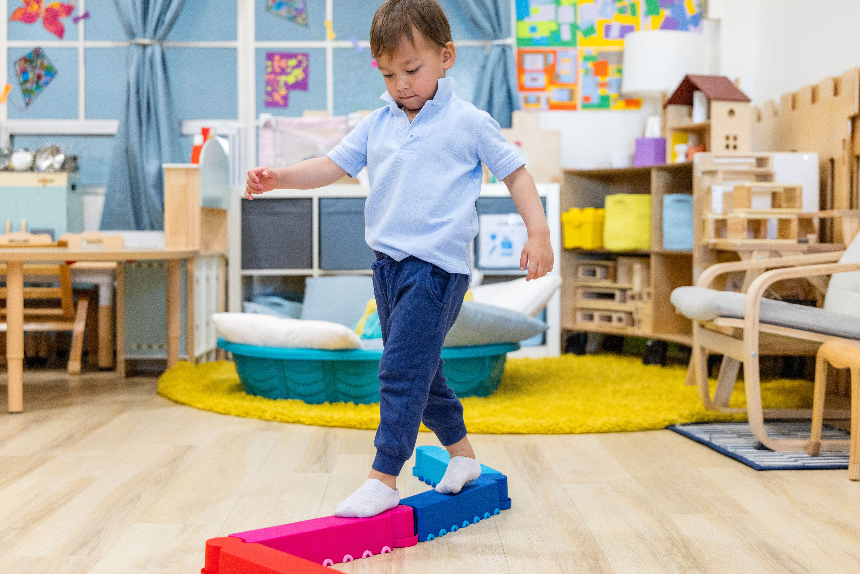 Nest students at play