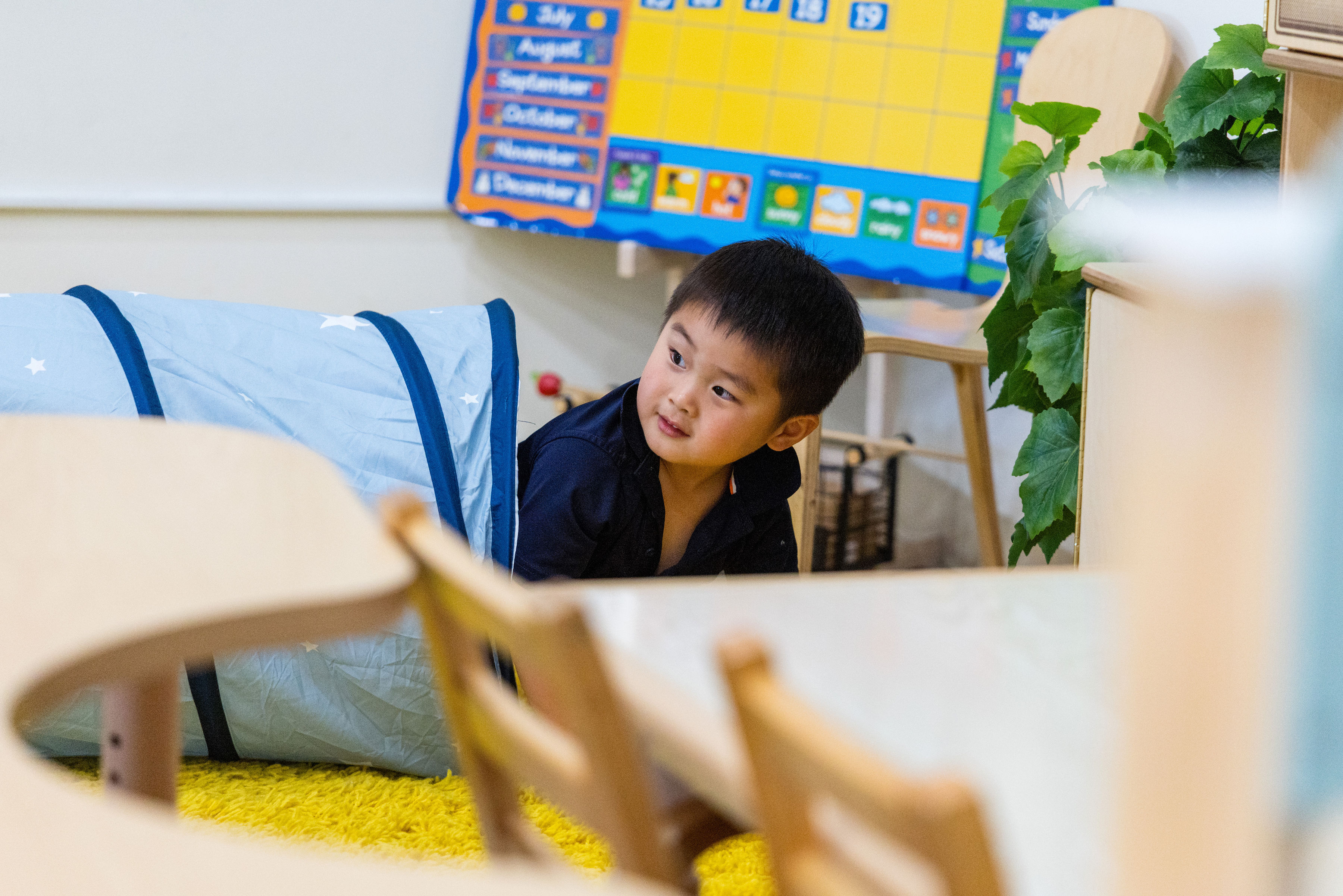 Preschoolers at The Nest