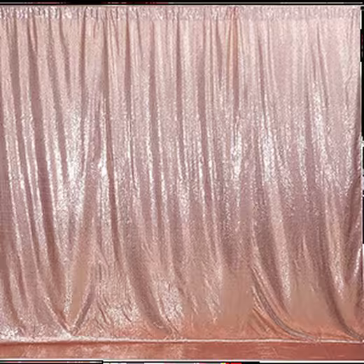 Rose gold photo booth backdrop