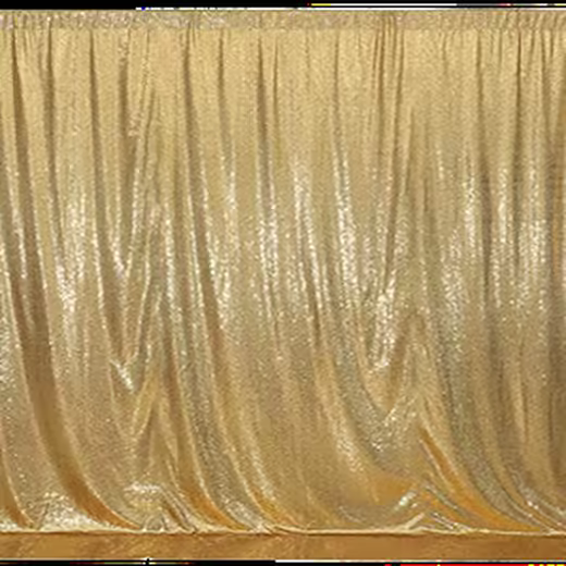 Gold photo booth backdrop