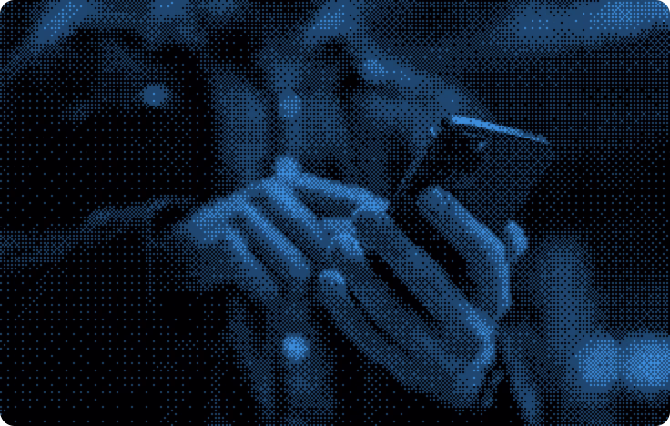 person holding a phone