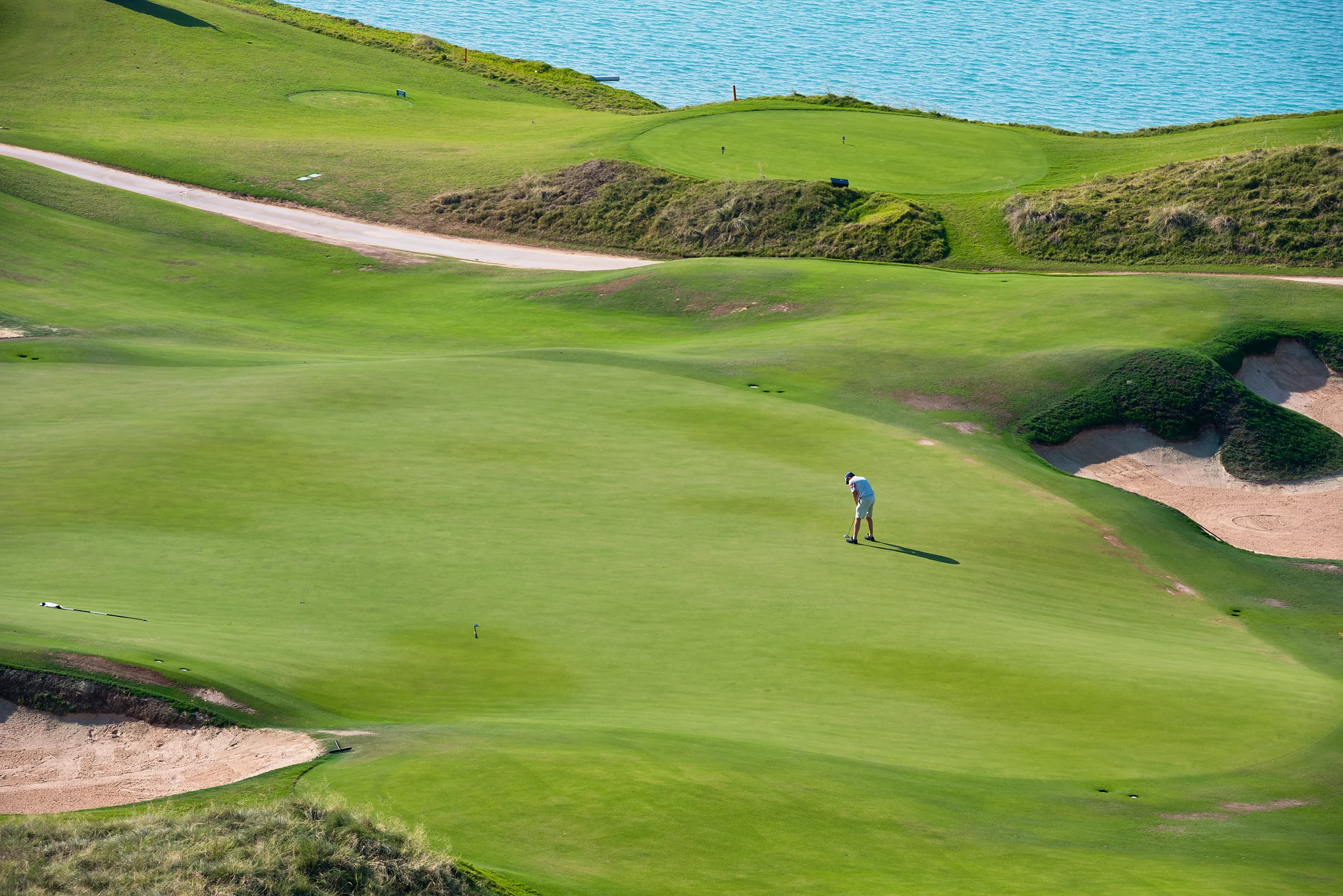 Scottish links golf course