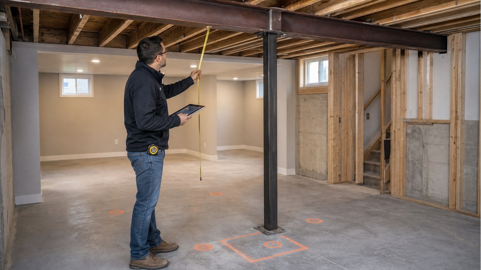 Can I Move A Basement Support Column In A Mississauga Home?