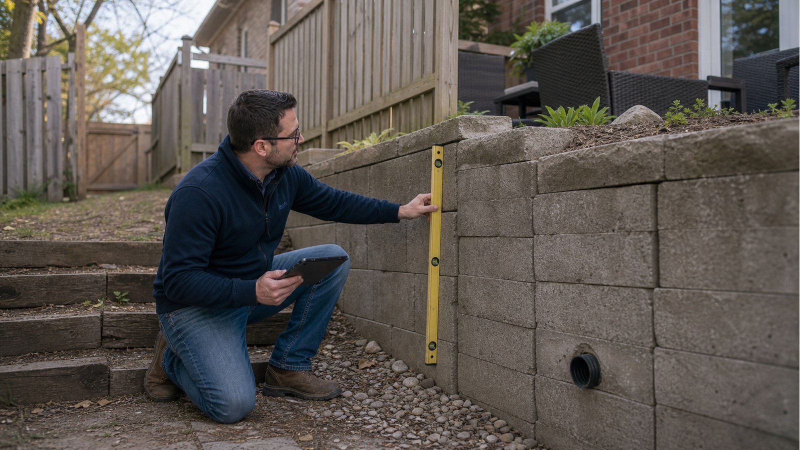 Why Is My Retaining Wall Leaning In Mississauga?