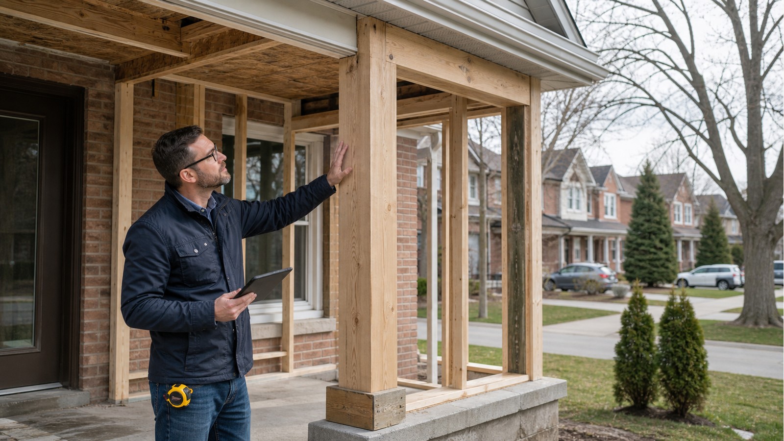 Can I Enclose A Porch Without Structural Drawings In Mississauga?