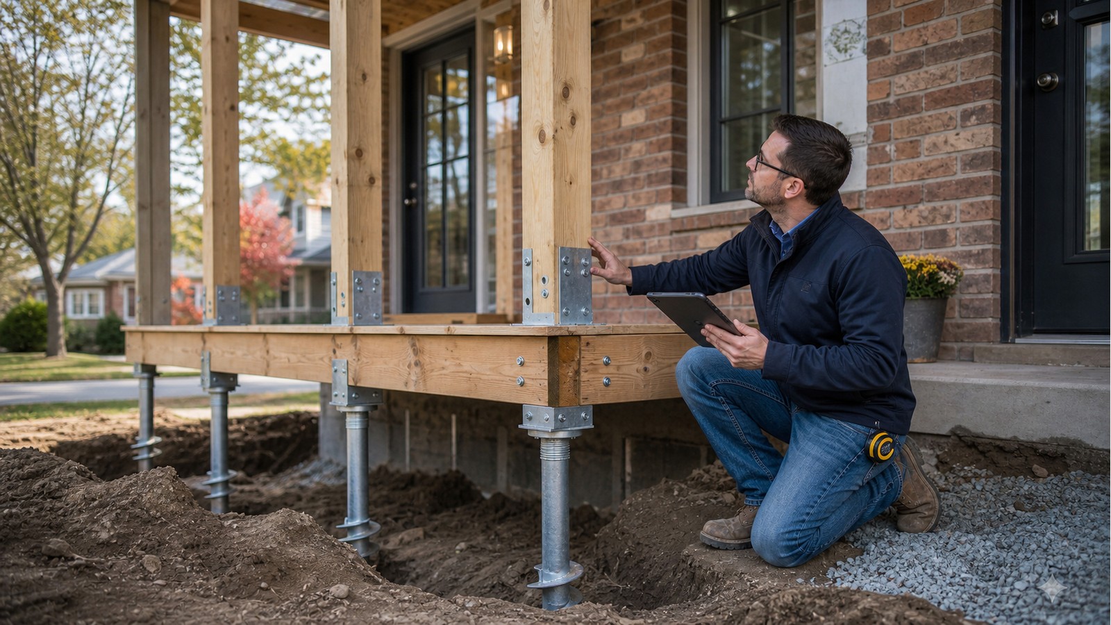 Do I Need A Structural Engineer For Helical Piles Under A Porch In Mississauga?