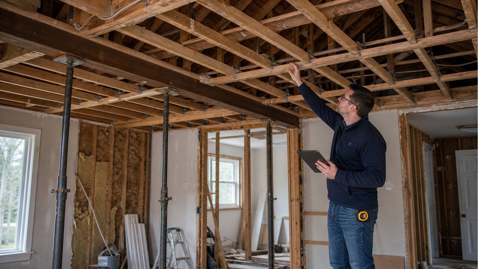 Can I Remove Ceiling Joists In A Mississauga House?
