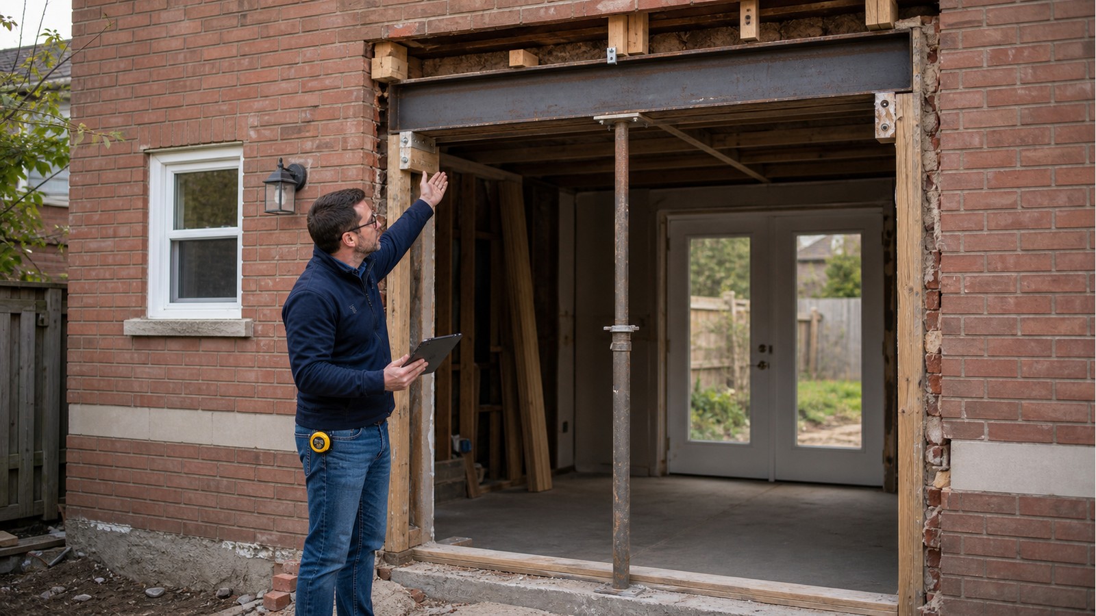 Can I Replace A Small Window With A Large Door In Mississauga?