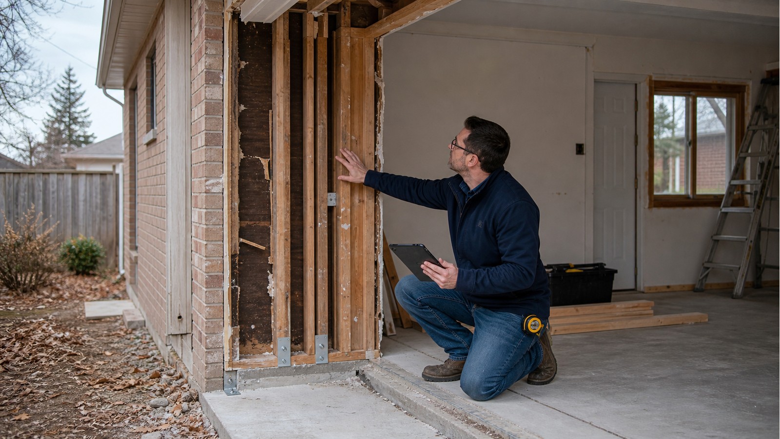 Do I Need Engineering To Rebuild A Garage Wall In Mississauga?