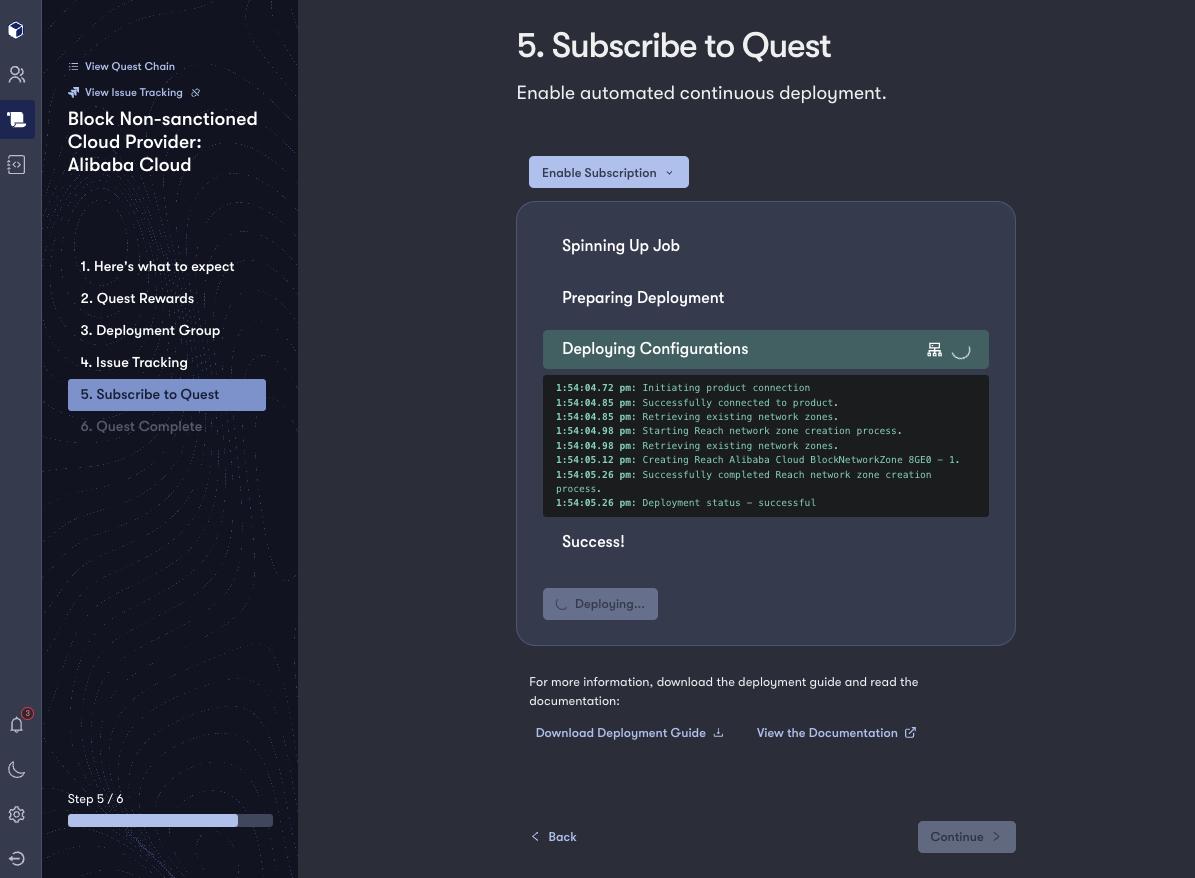 Automatically stage IPs affiliated with Non-Sanctioned Cloud Providers to your Okta instance as Network Zones to block on.