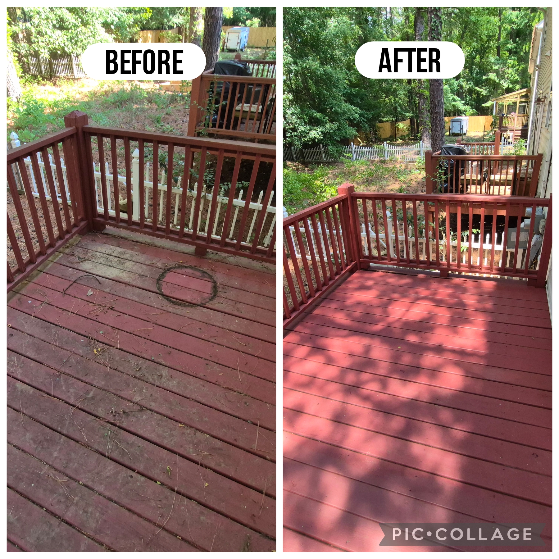 Deck repair — Raleigh